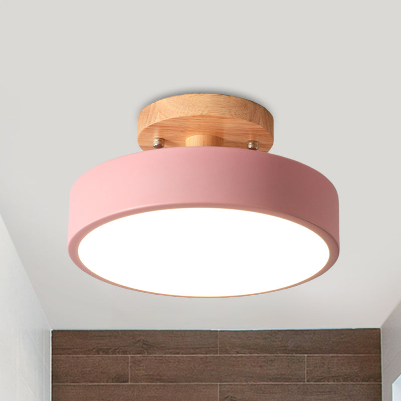 Nordora | Deckenlampe mit Holzoptik