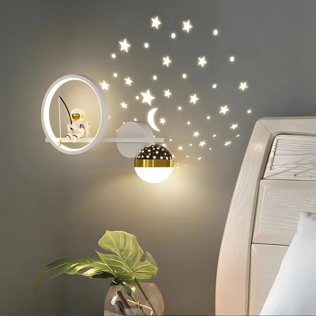 LED-Wandleuchte | Astronauten-Beleuchtung