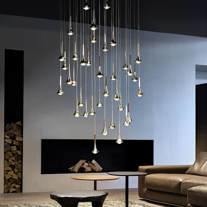 Floriva | Pendelleuchte im Trompeten-Design
