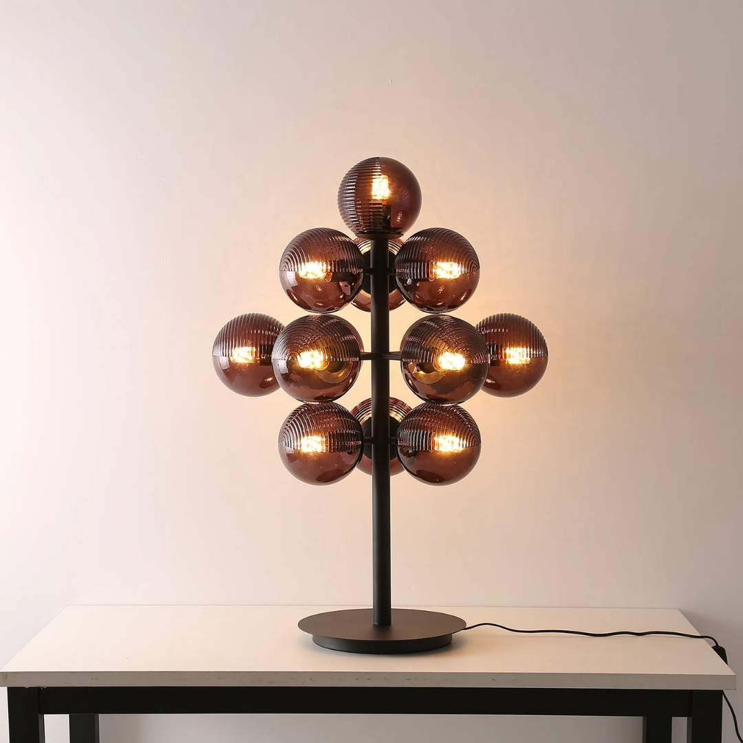 Tischlampe Glas | Wohnraumbeleuchtung