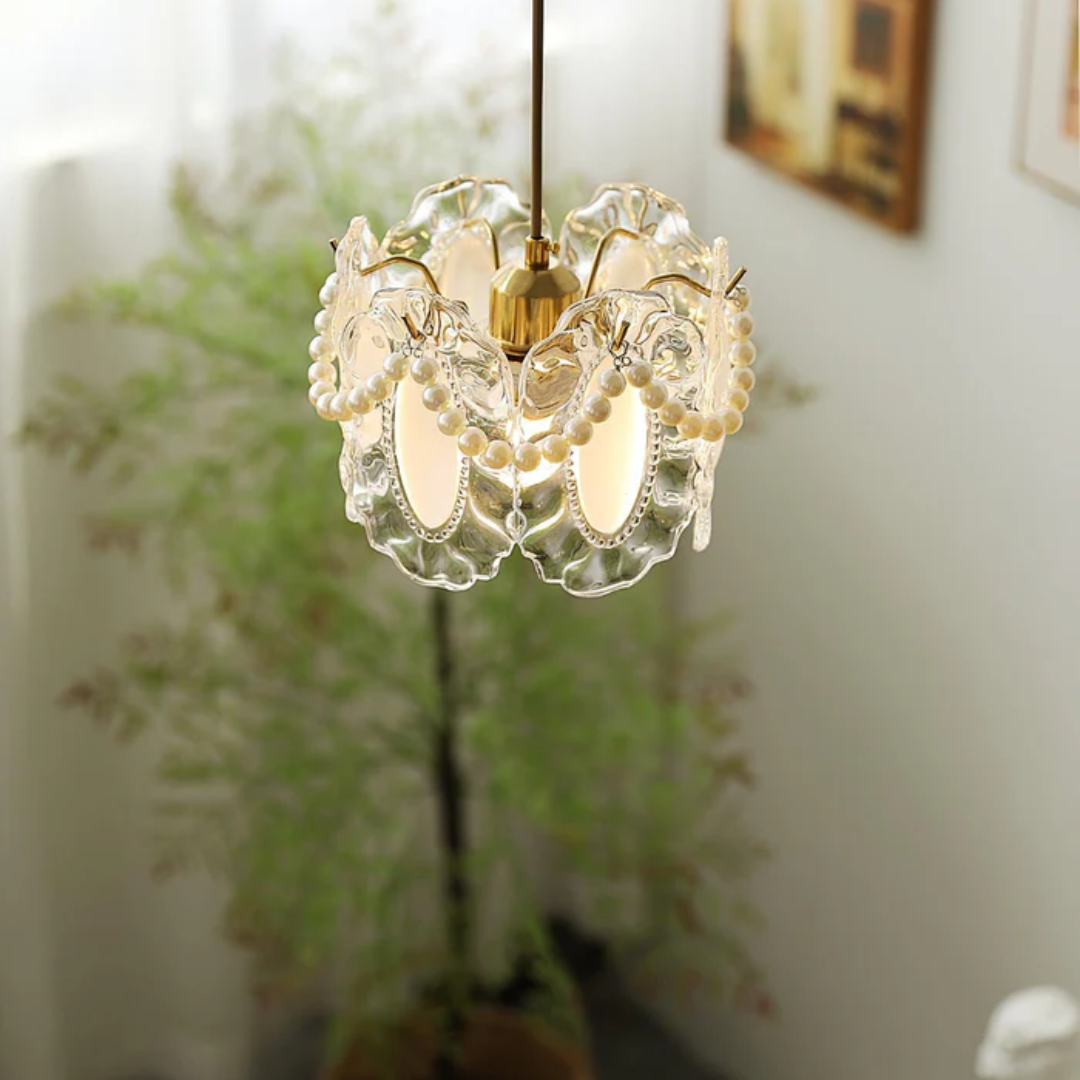 Nayla | Blumenform LED Pendelleuchte