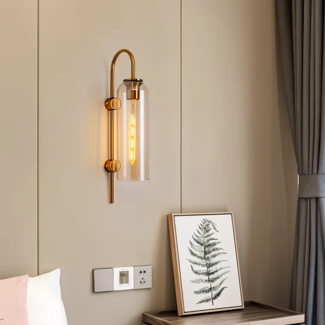 Glas LED Wandlamp | Moderne Innenbeleuchtung
