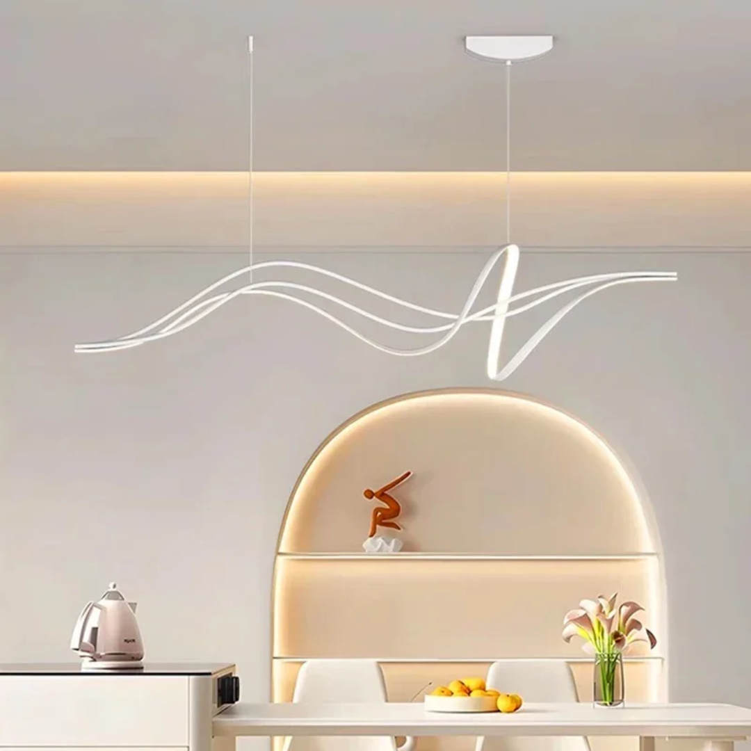 Luminara | Wellenförmige LED-Hängeleuchte