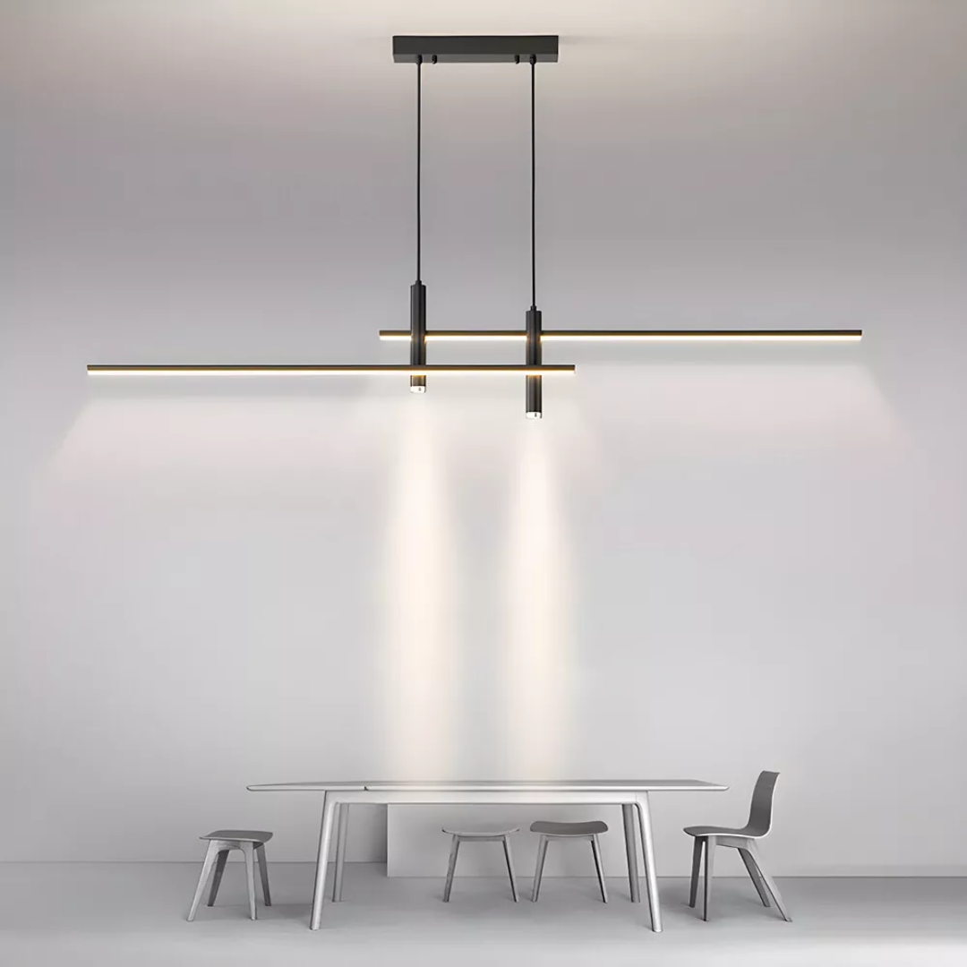 Arisca | LED Pendelleuchte modern länglich