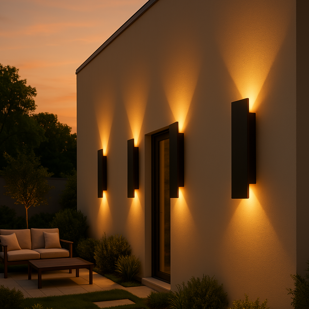 Streamline LED Wandleuchte für Außen | Wetterfest IP65 | In 4 Größen erhältlich