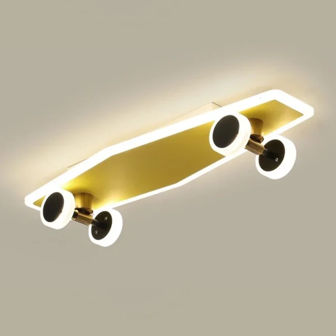 LED Deckenleuchte | im Skateboard Stil