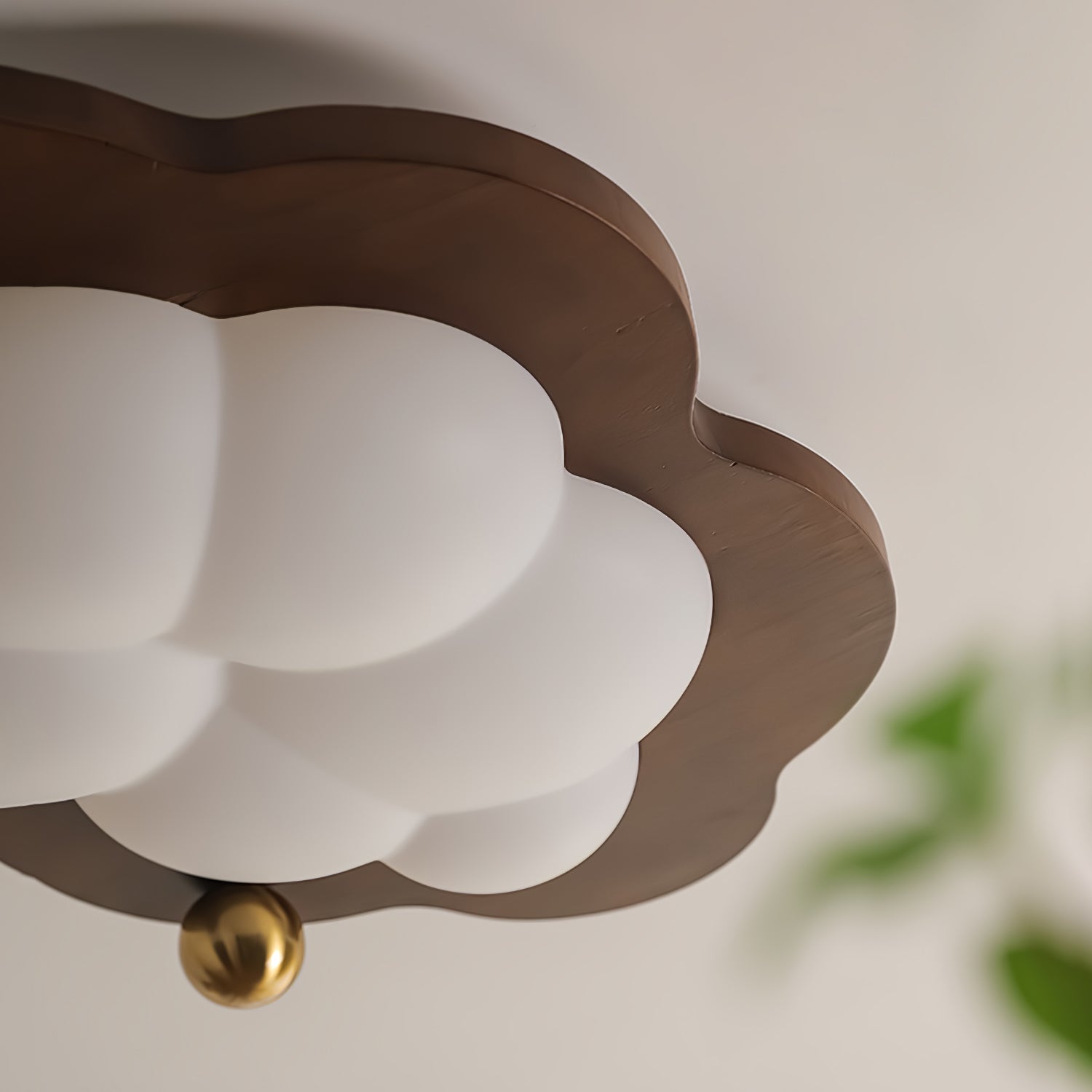 Loft | Holz LED Deckenleuchte
