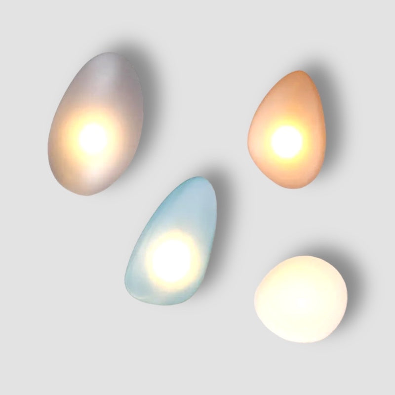 Coloria | Bunte Glas LED Wandleuchte Vintage