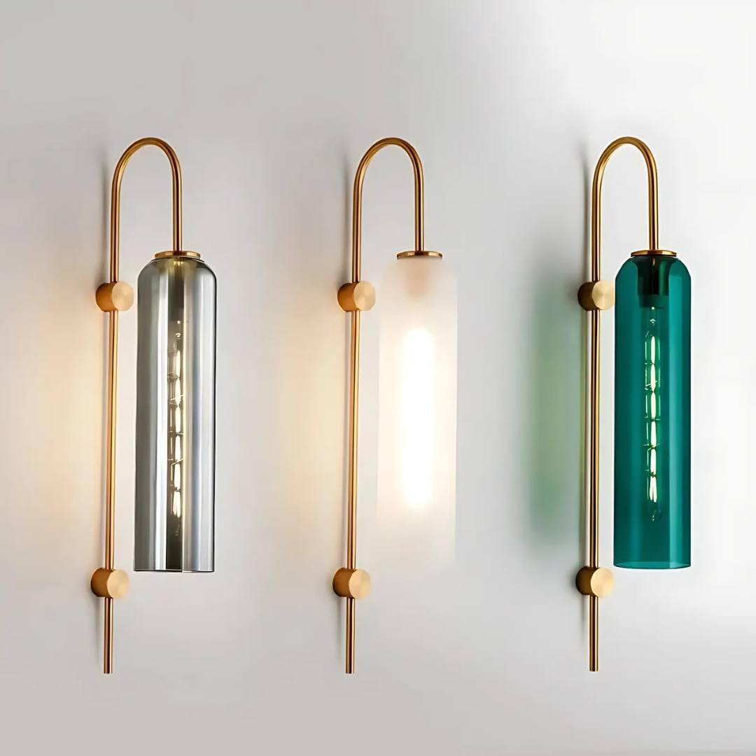 Glas LED Wandlamp | Moderne Innenbeleuchtung