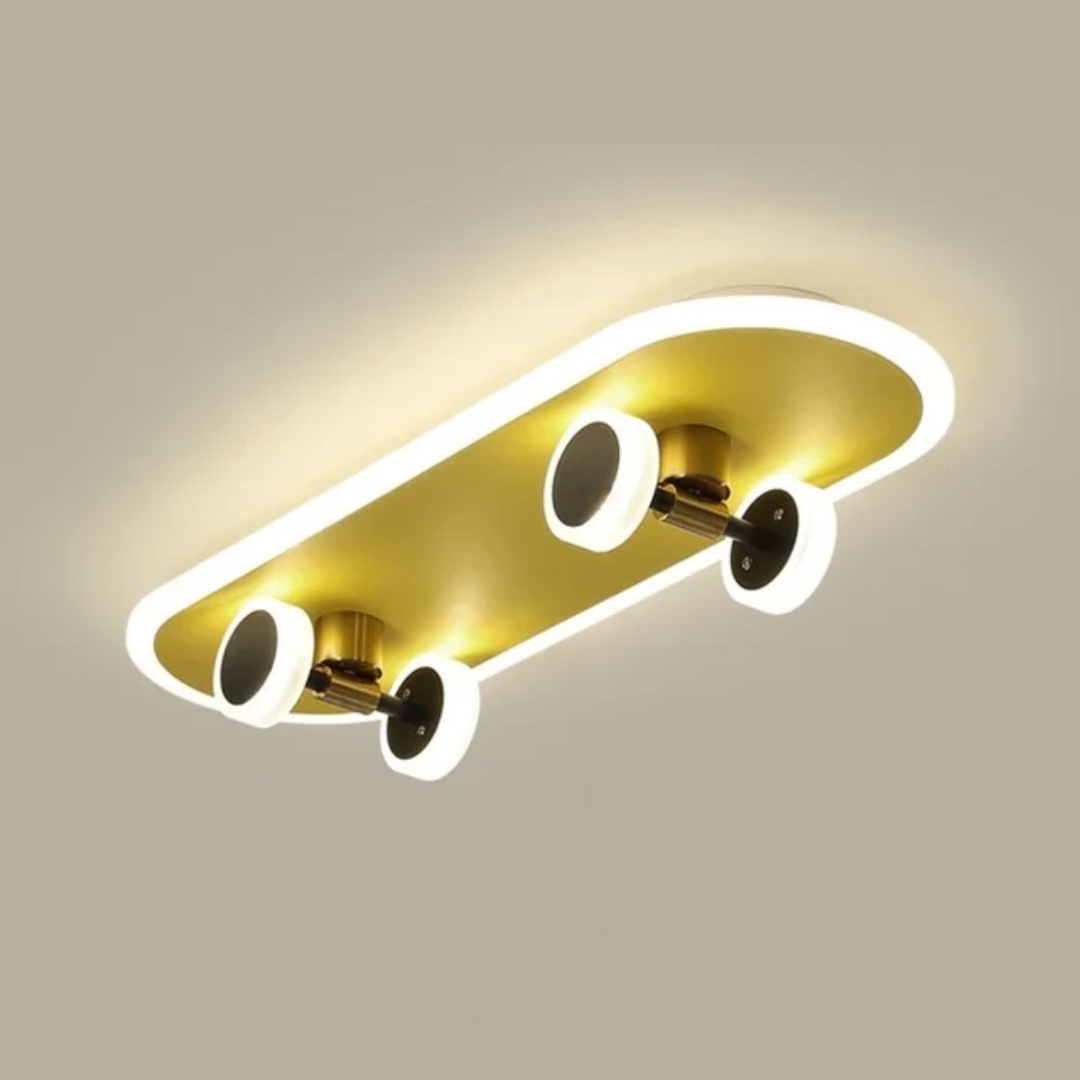 LED Deckenleuchte | im Skateboard Stil