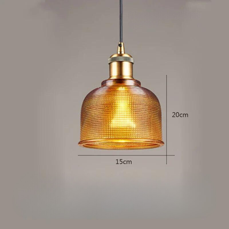 Ambera | Pendelleuchte im Strukturglas-Design