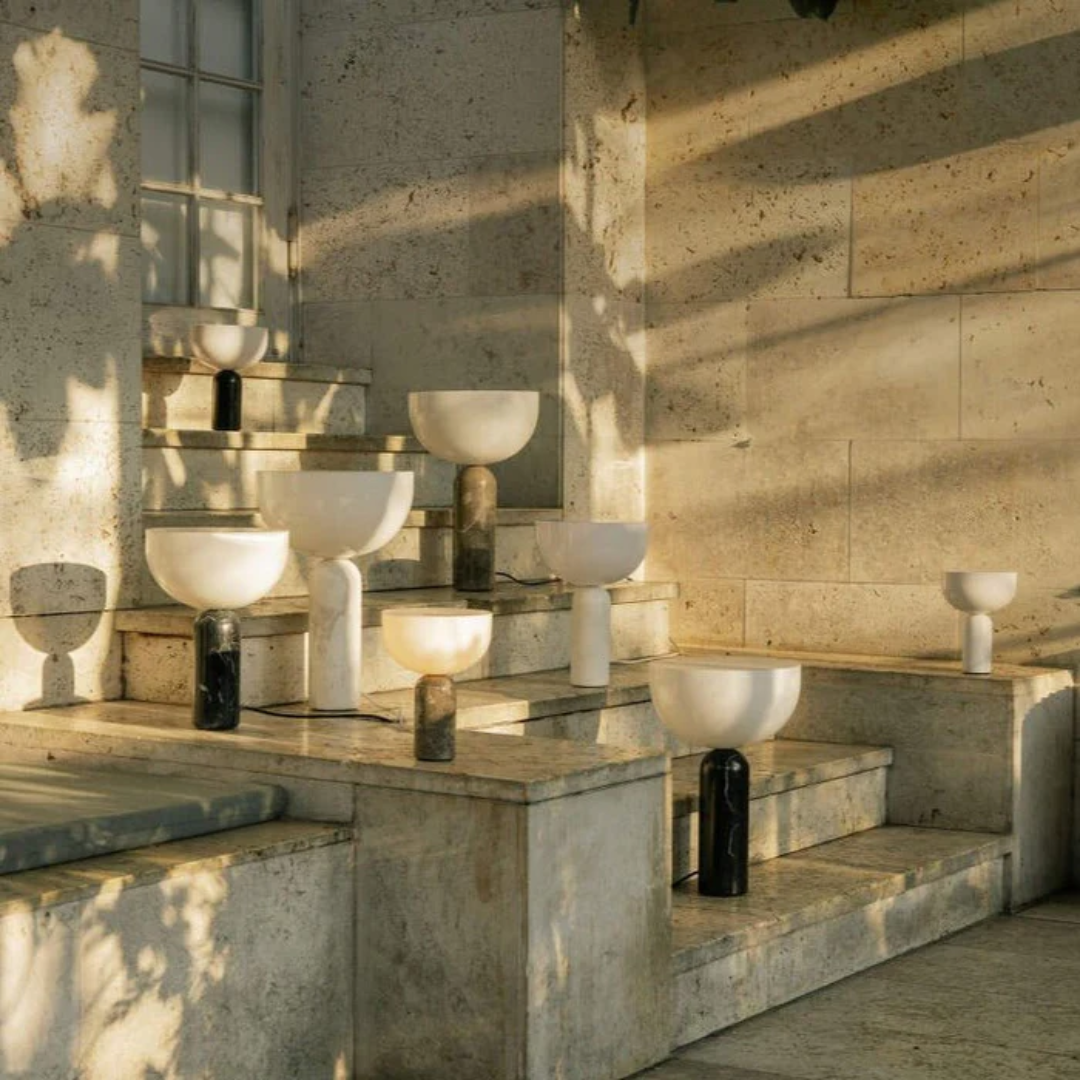 Sorelia | Marmor Nachttischlampe