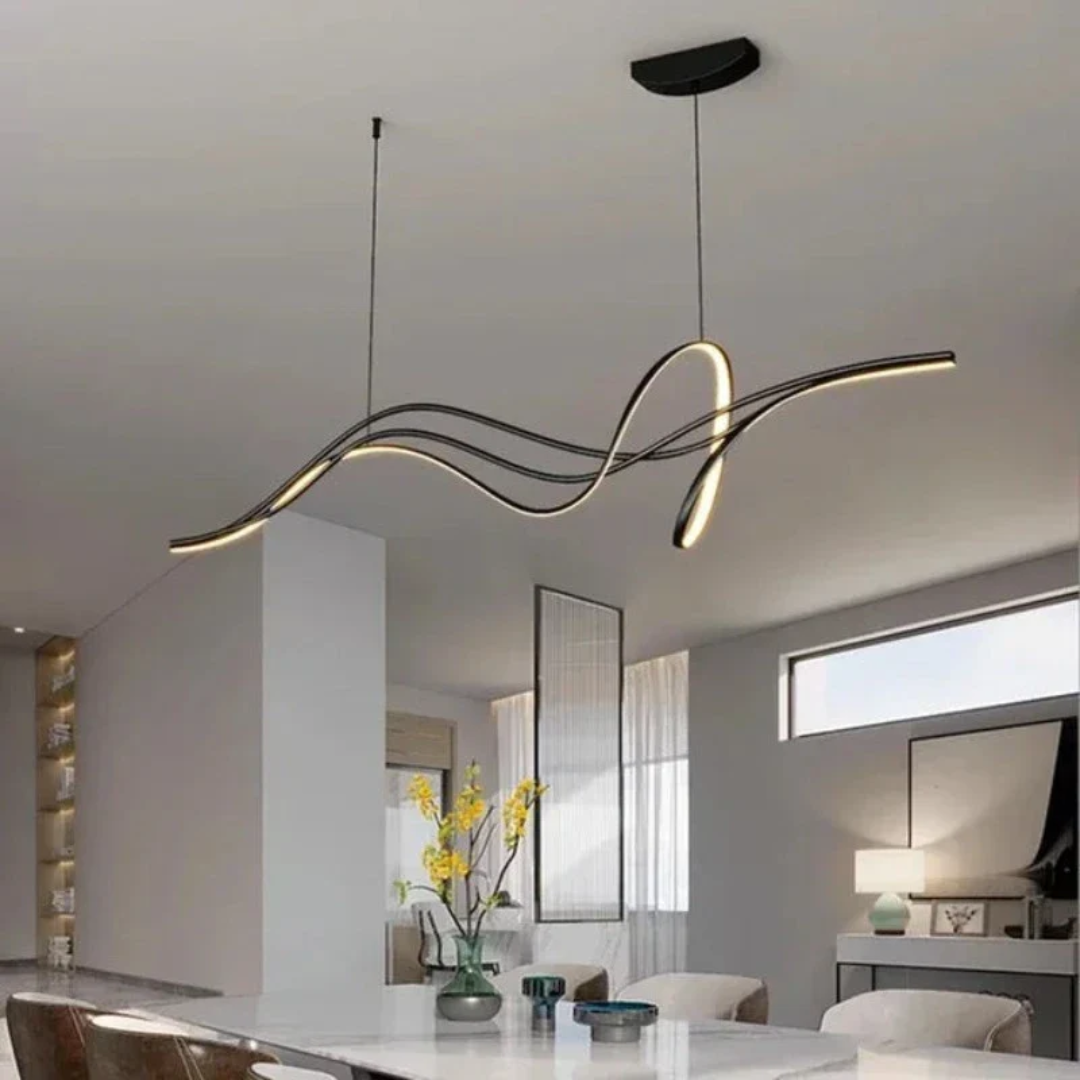 Luminara | Wellenförmige LED-Hängeleuchte
