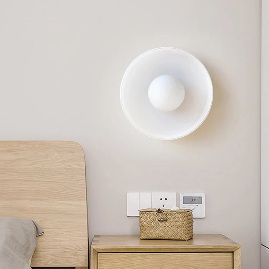 Rosira | Deckenleuchte modern rund aus Glas