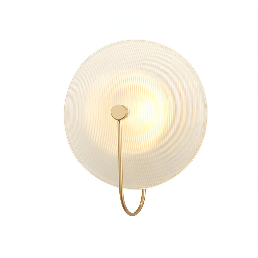 Valora | Wandlampe Rund Glas