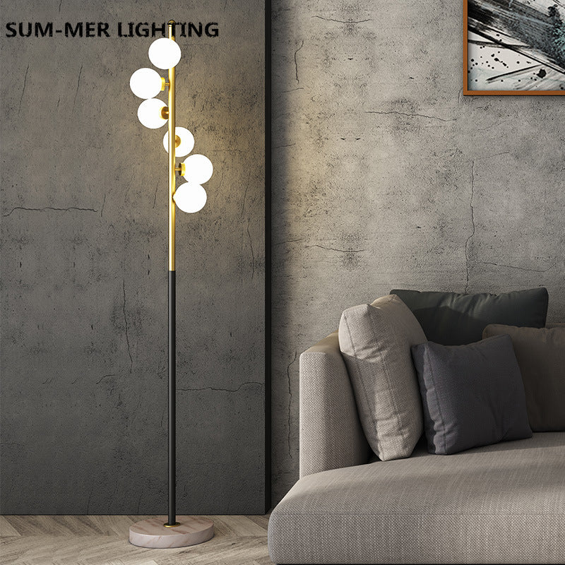 Celestina | Designer Stehlampe mit Kugellicht