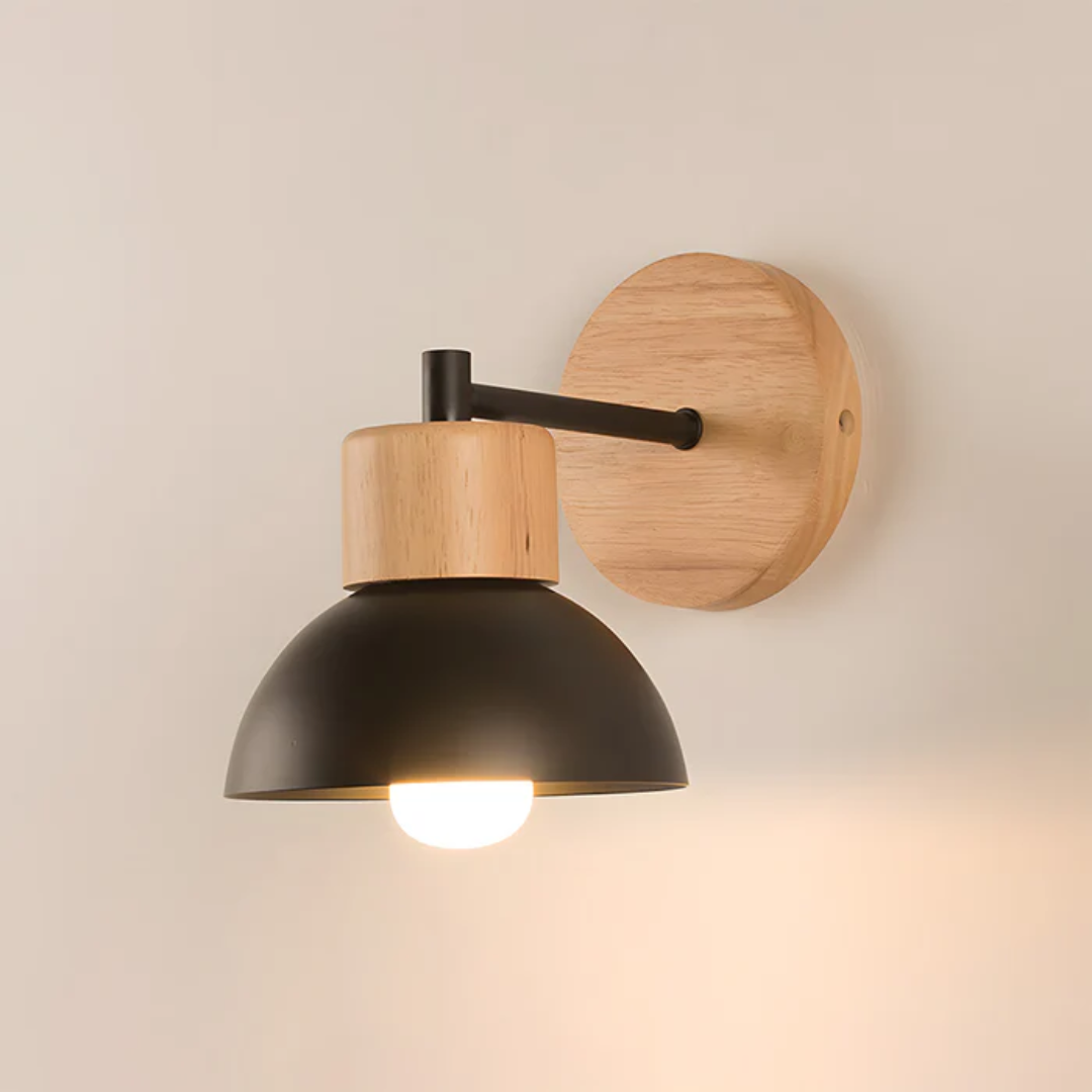 Nivara | Wandlampe aus Holz
