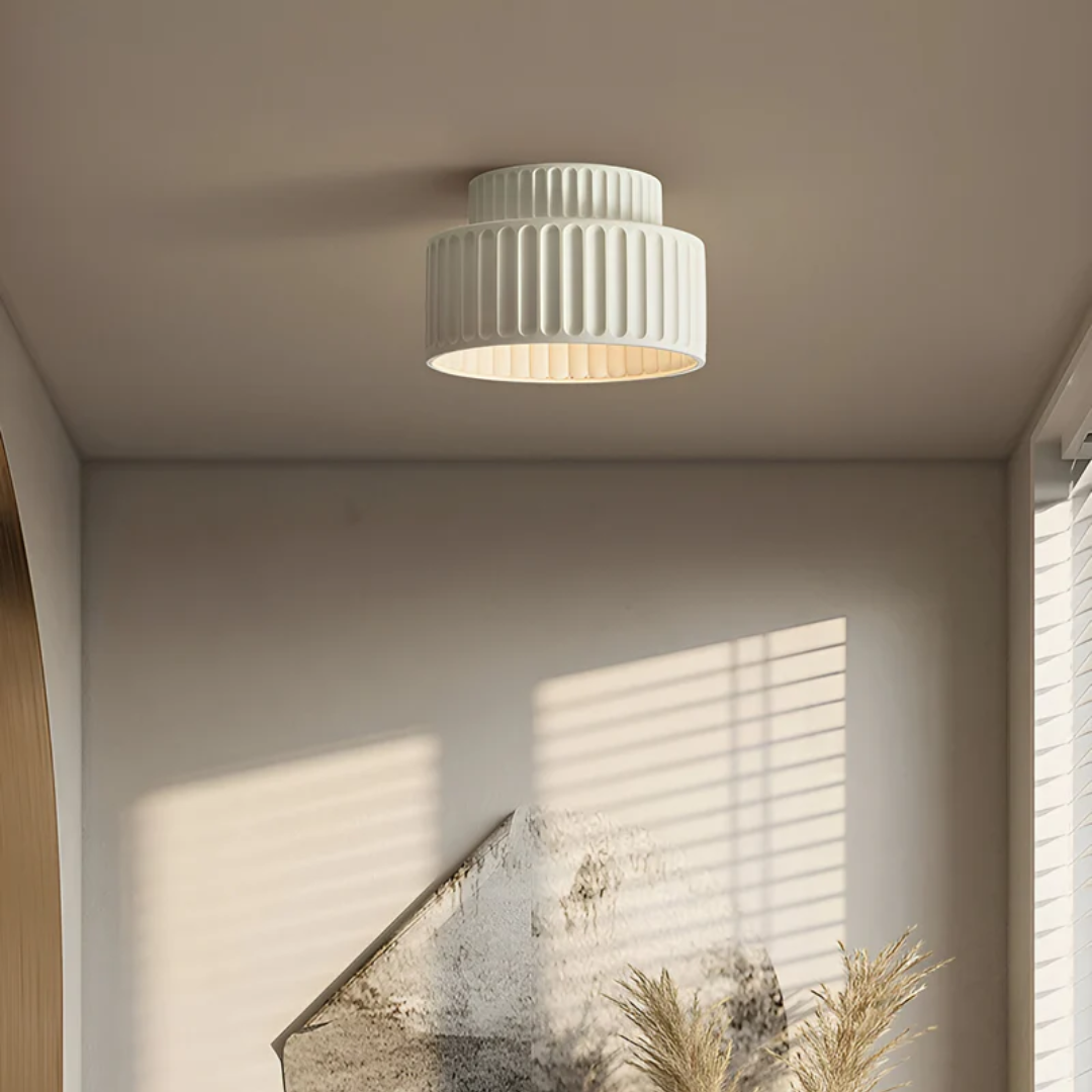 Strukturierte LED | Deckenleuchte Wohnraum