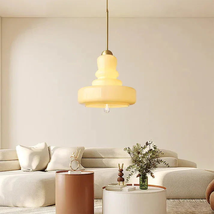 Orelia | Retro Glas Pendelleuchte