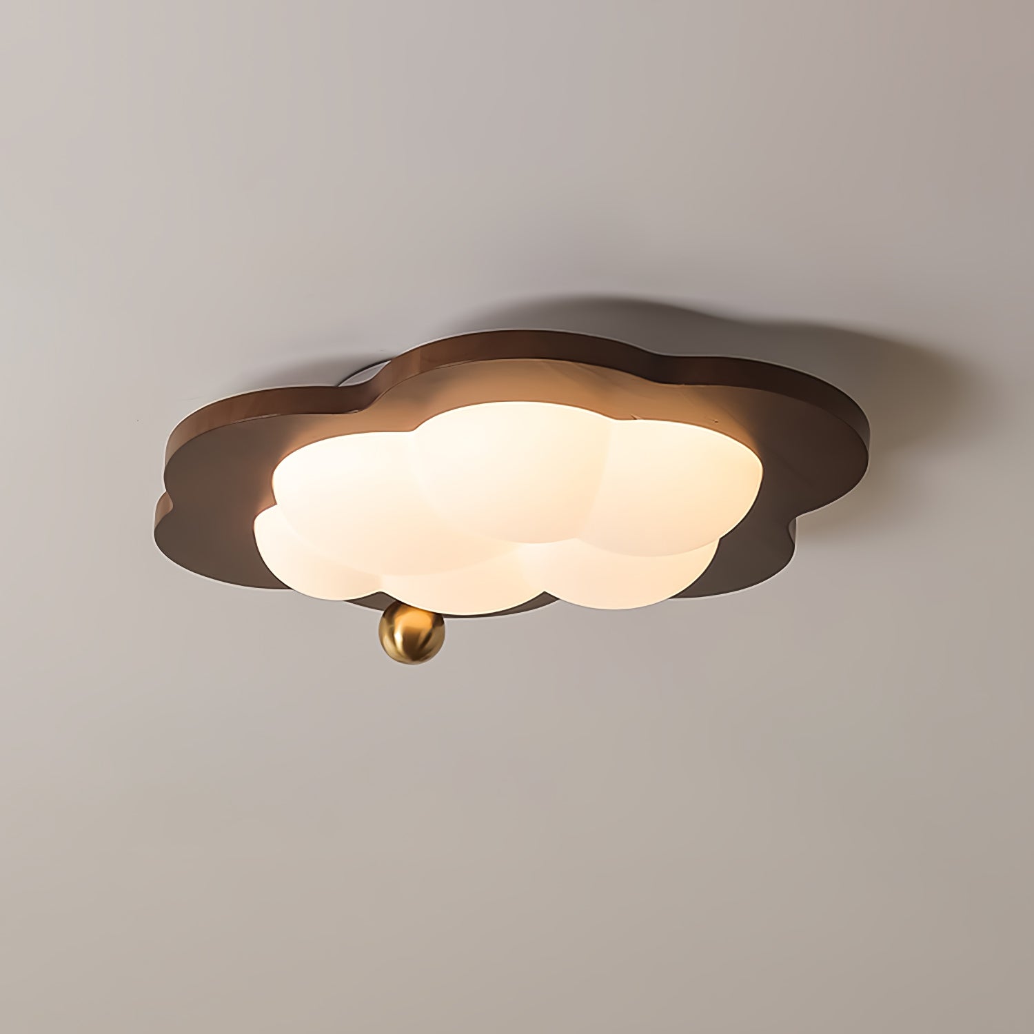 Loft | Holz LED Deckenleuchte