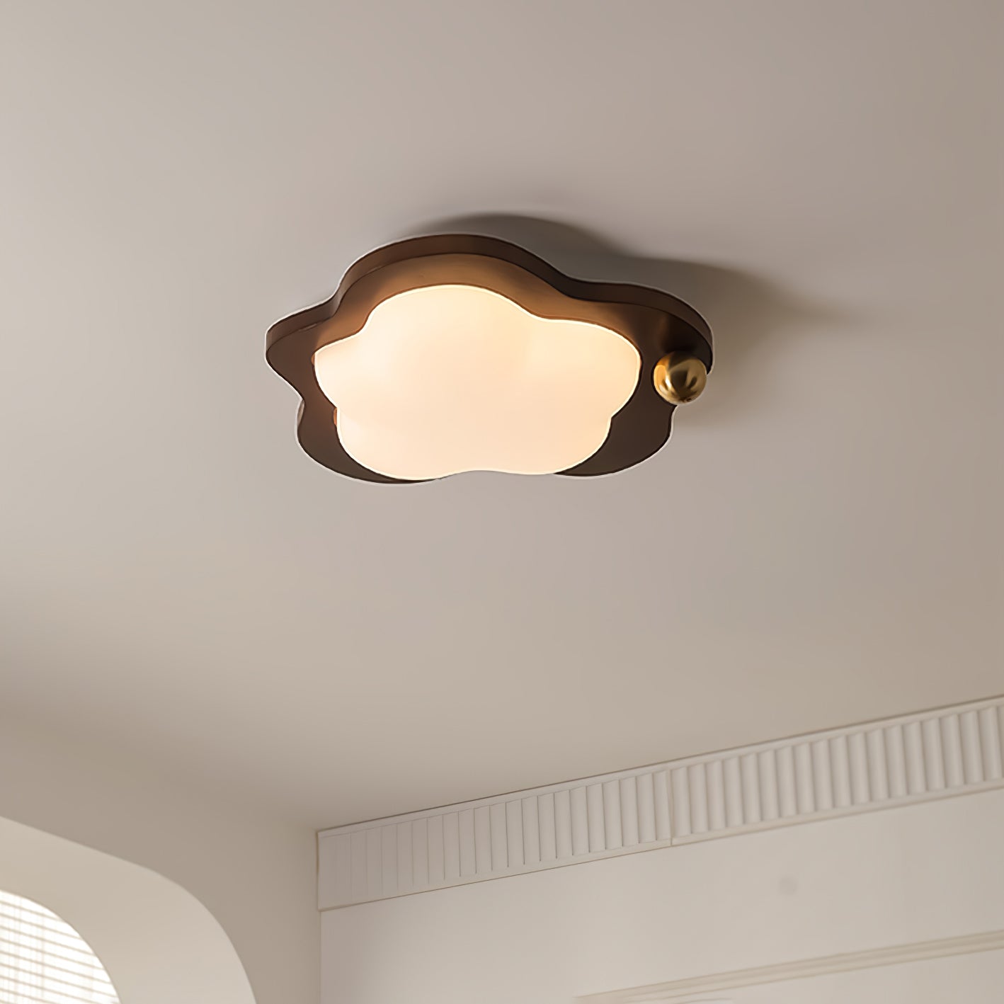 Loft | Holz LED Deckenleuchte