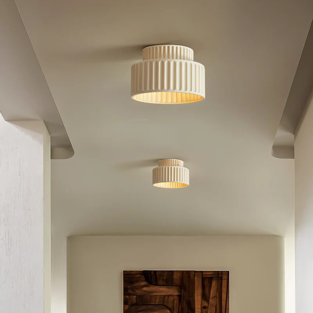 Strukturierte LED | Deckenleuchte Wohnraum