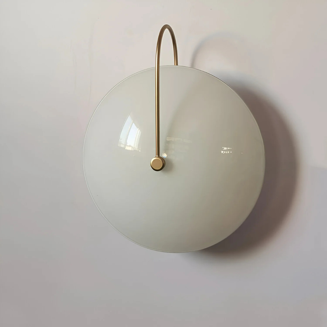 Valora | Wandlampe Rund Glas