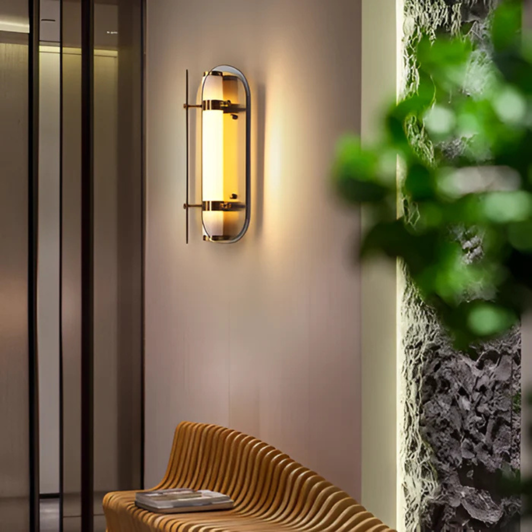 LED Wandlampe Glas | Modernes Licht für Innenräume
