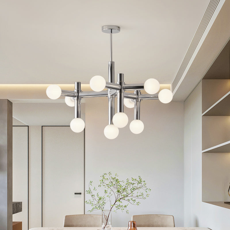 Zerano – Moderne LED Deckenleuchte mit Kugelglas
