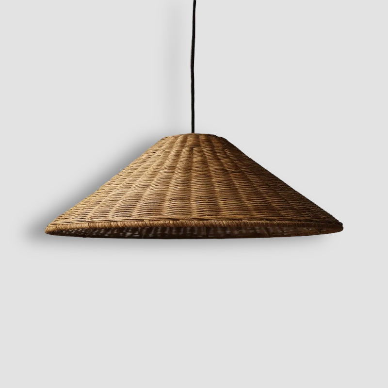 Ravena | Pendelleuchte im Rattandesign