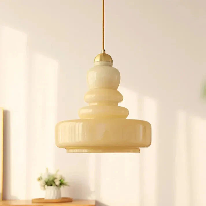 Orelia | Retro Glas Pendelleuchte