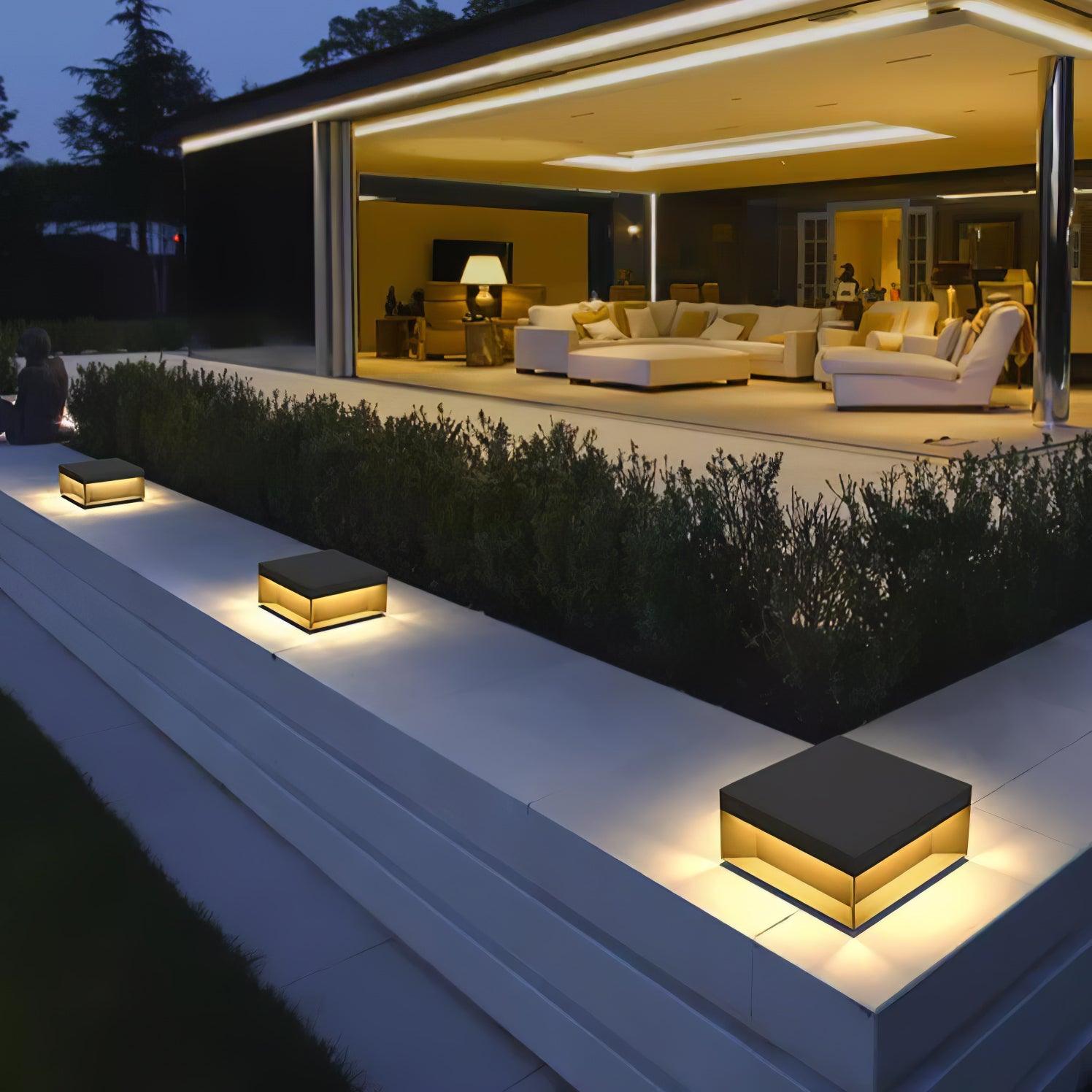 Novaro | LED Würfel Außenleuchte