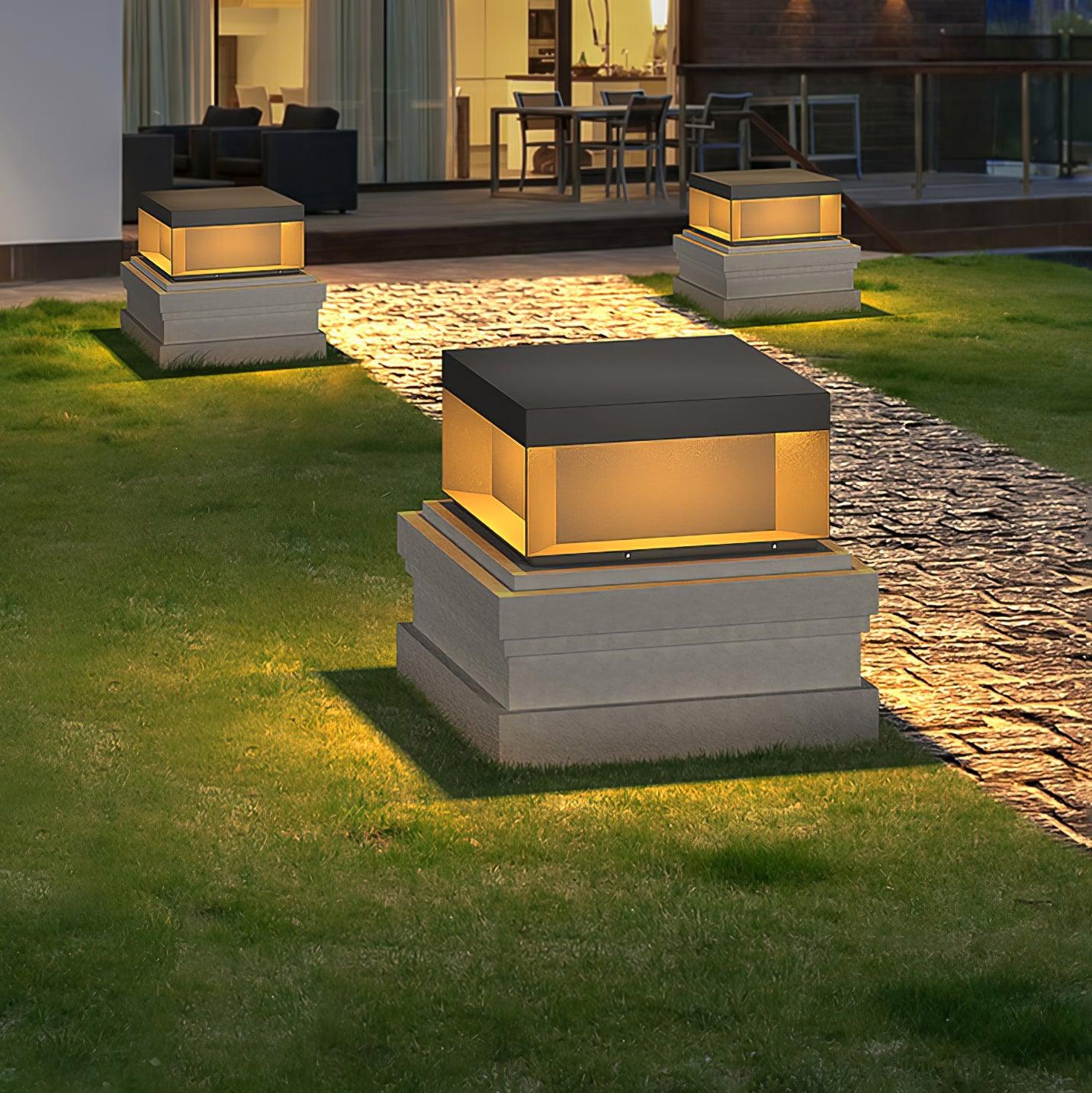 Novaro | LED Würfel Außenleuchte