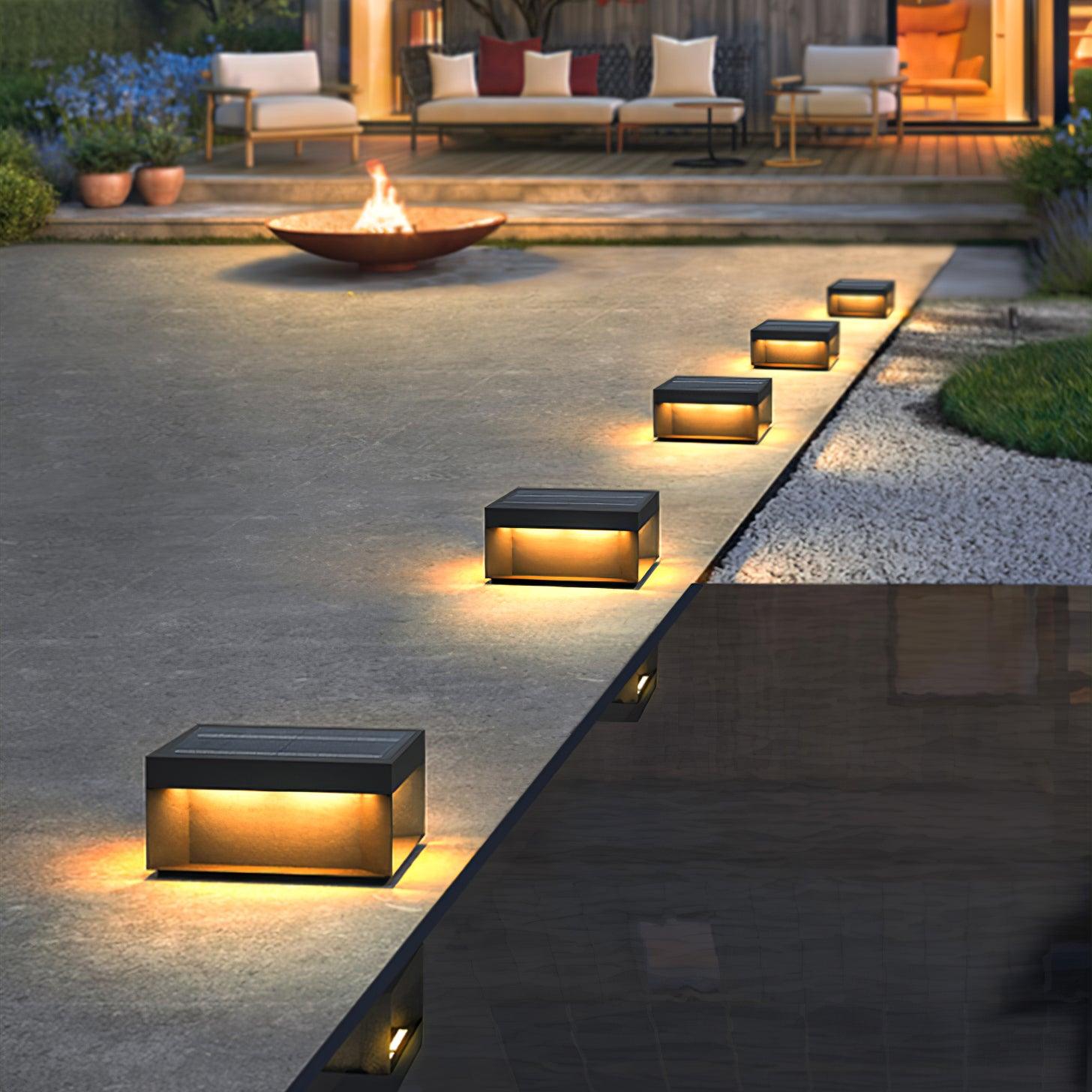 Novaro | LED Würfel Außenleuchte