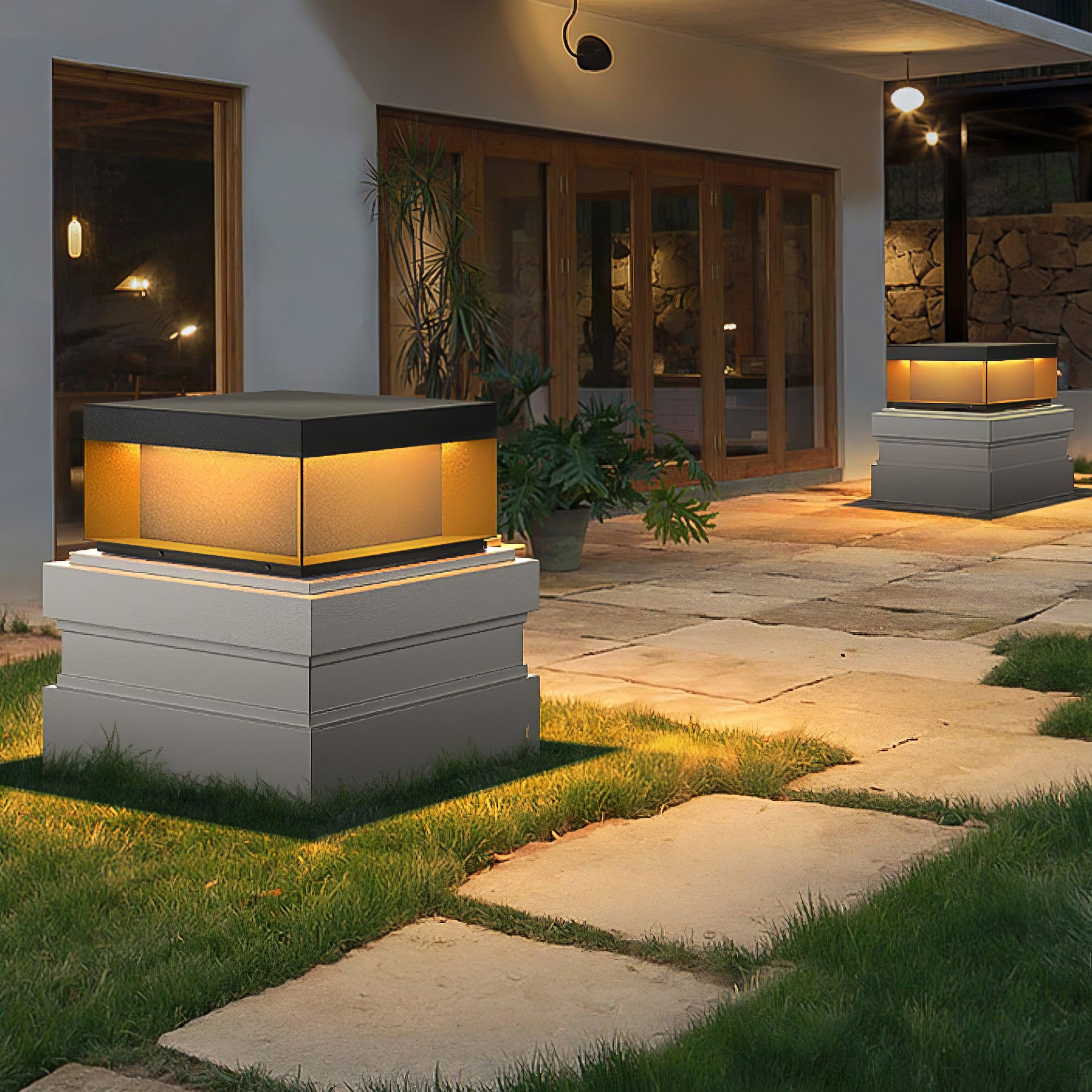 Novaro | LED Würfel Außenleuchte