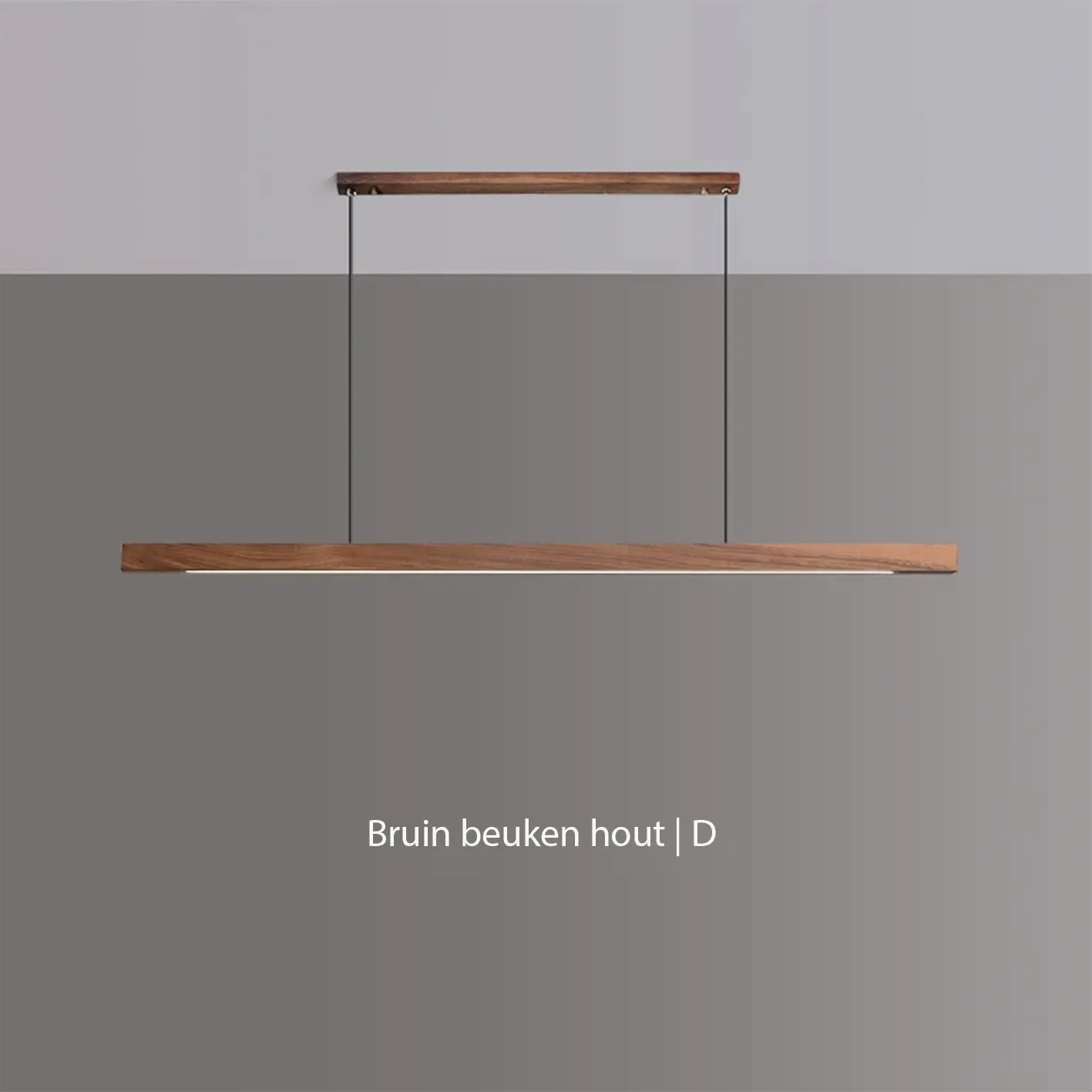 Cedira | Pendelleuchte im Holzleisten-Design