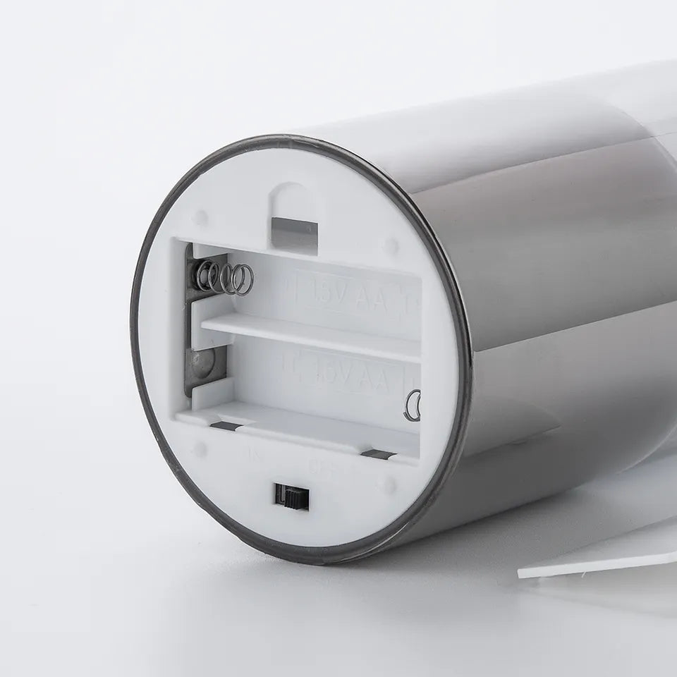 Candly | LED-Kerze mit realistischer Flamme im Glasdesign | Dreier-Set