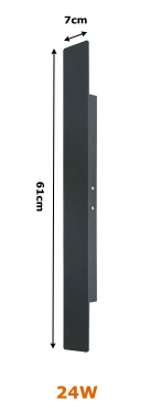 Ardent | Moderne Vertikale LED-Wandleuchte