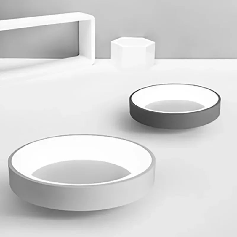 Runde LED Deckenleuchte | Nordisches minimalistisches Design