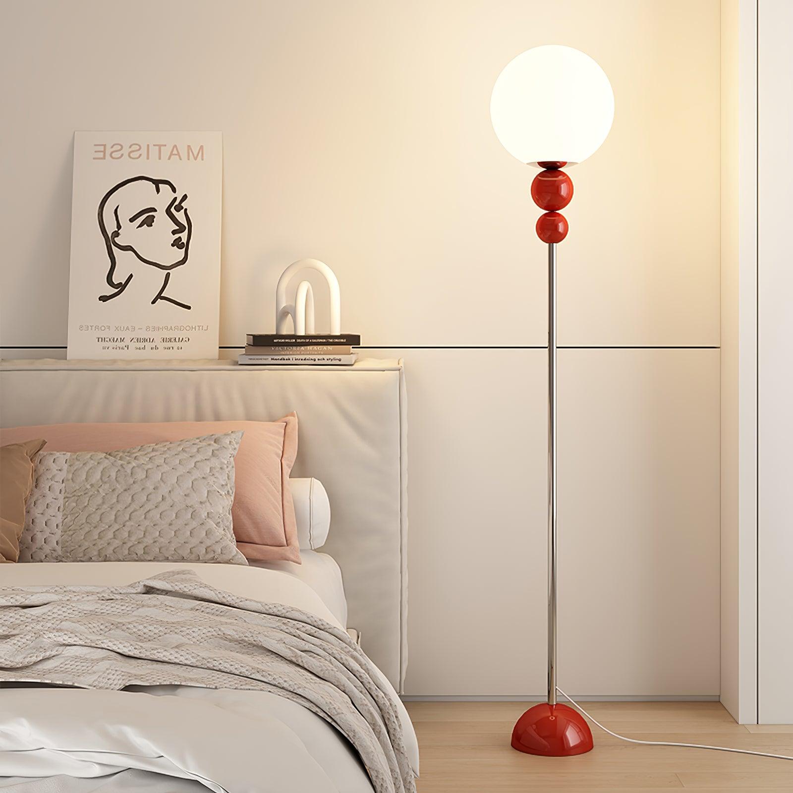 Marbelle | Retro Stehleuchte mit Kugel-Design