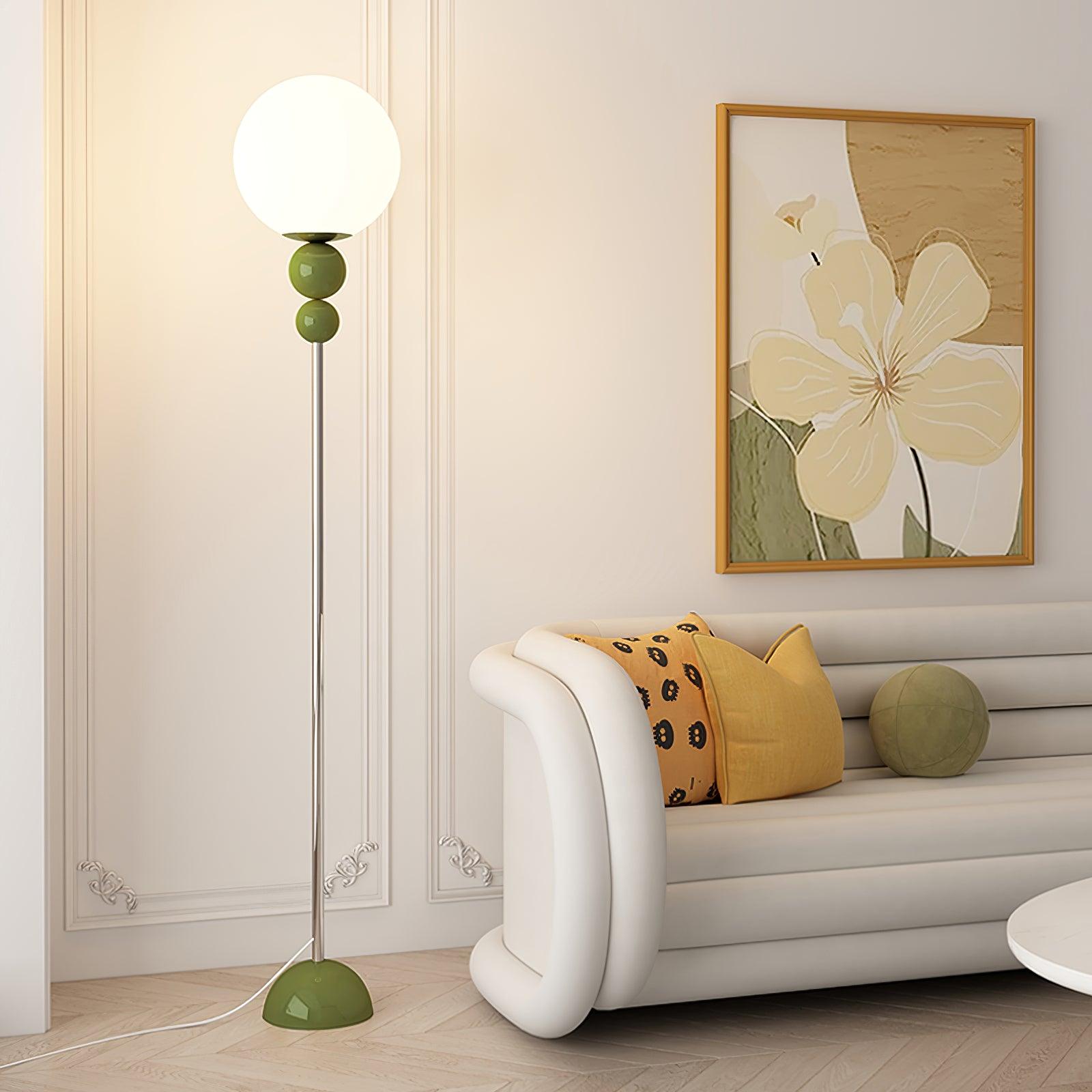 Marbelle | Retro Stehleuchte mit Kugel-Design