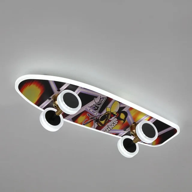 LED Deckenleuchte | im Skateboard Stil