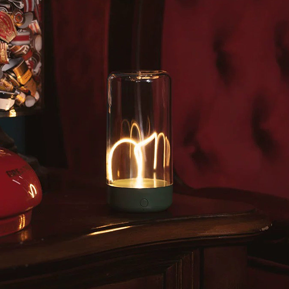 Lurevia | LED Tischlampe im Zylinderdesign