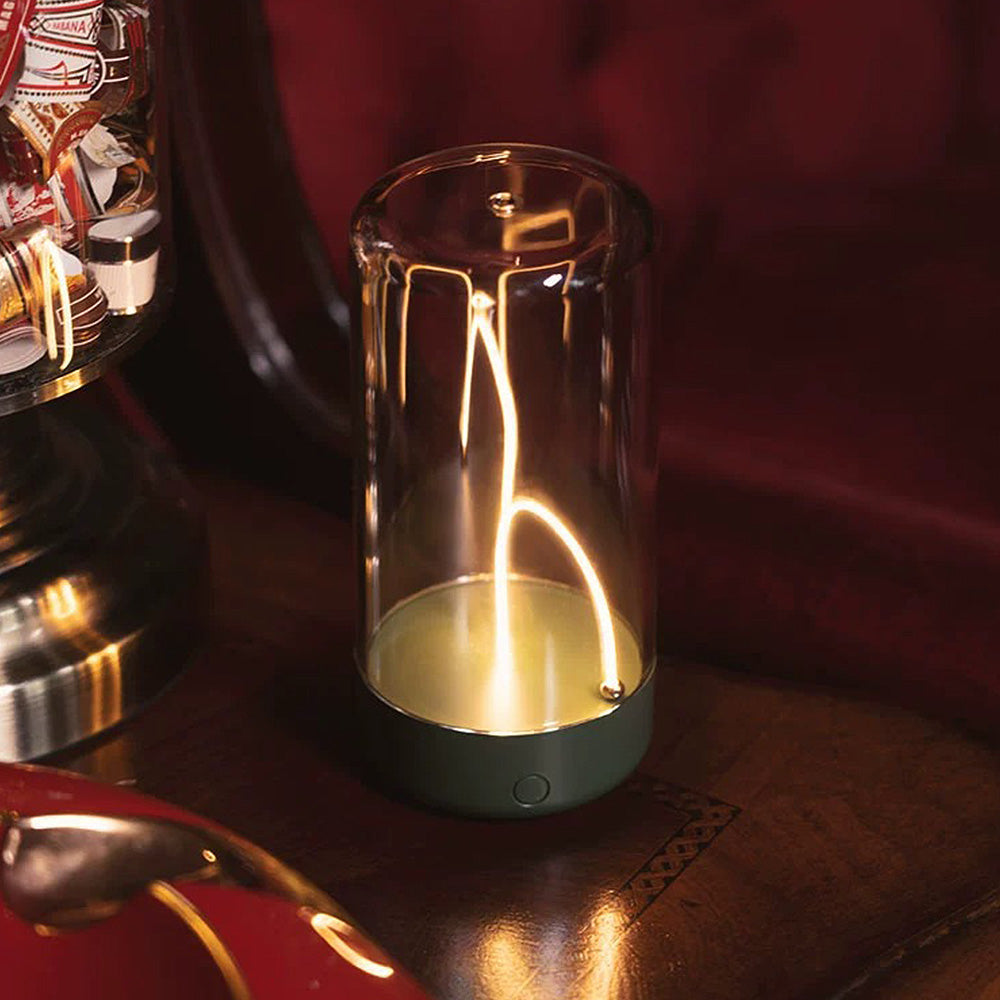 Lurevia | LED Tischlampe im Zylinderdesign