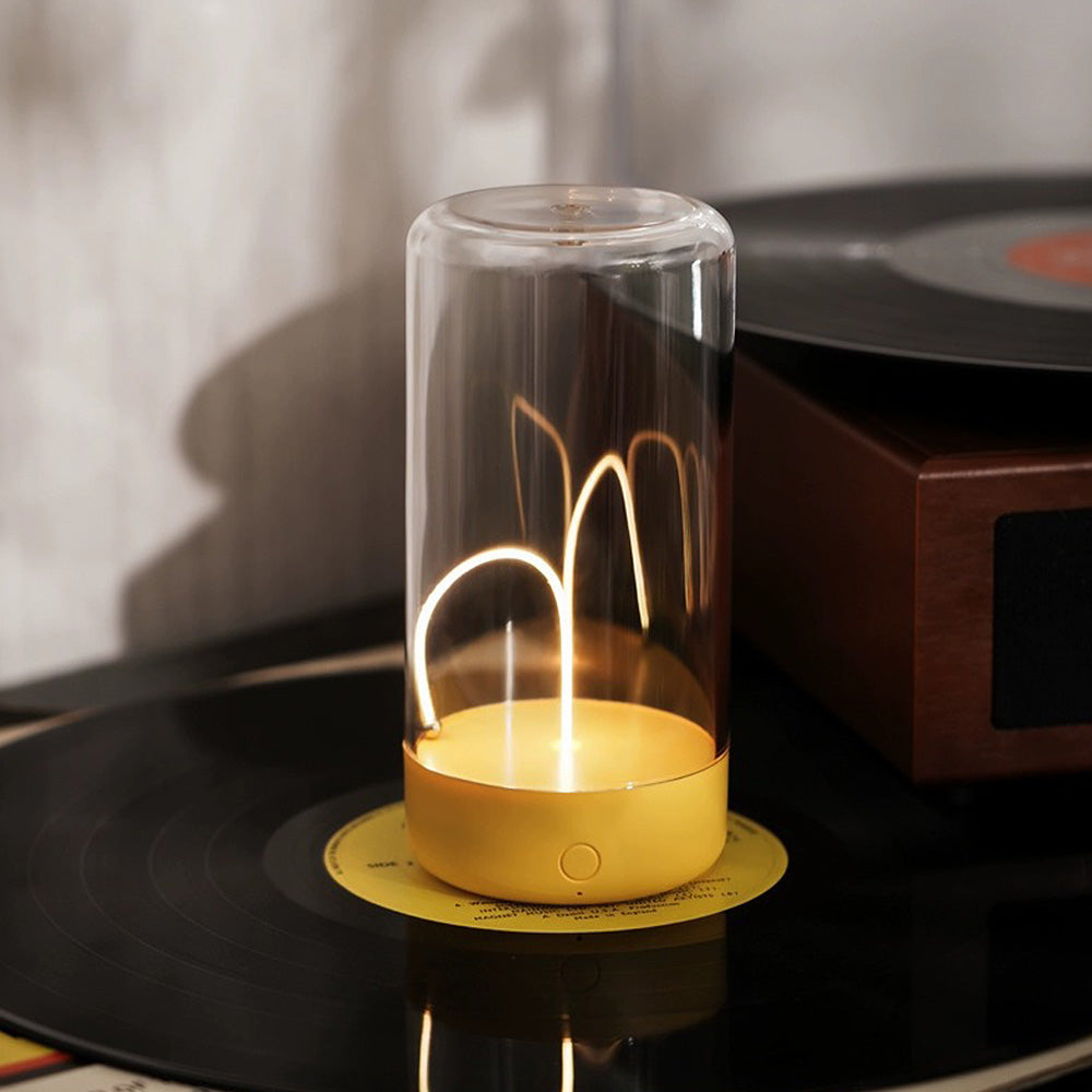 Lurevia | LED Tischlampe im Zylinderdesign