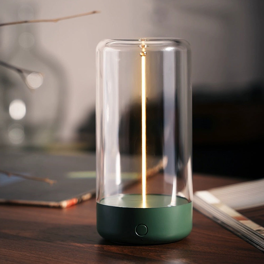 Lurevia | LED Tischlampe im Zylinderdesign