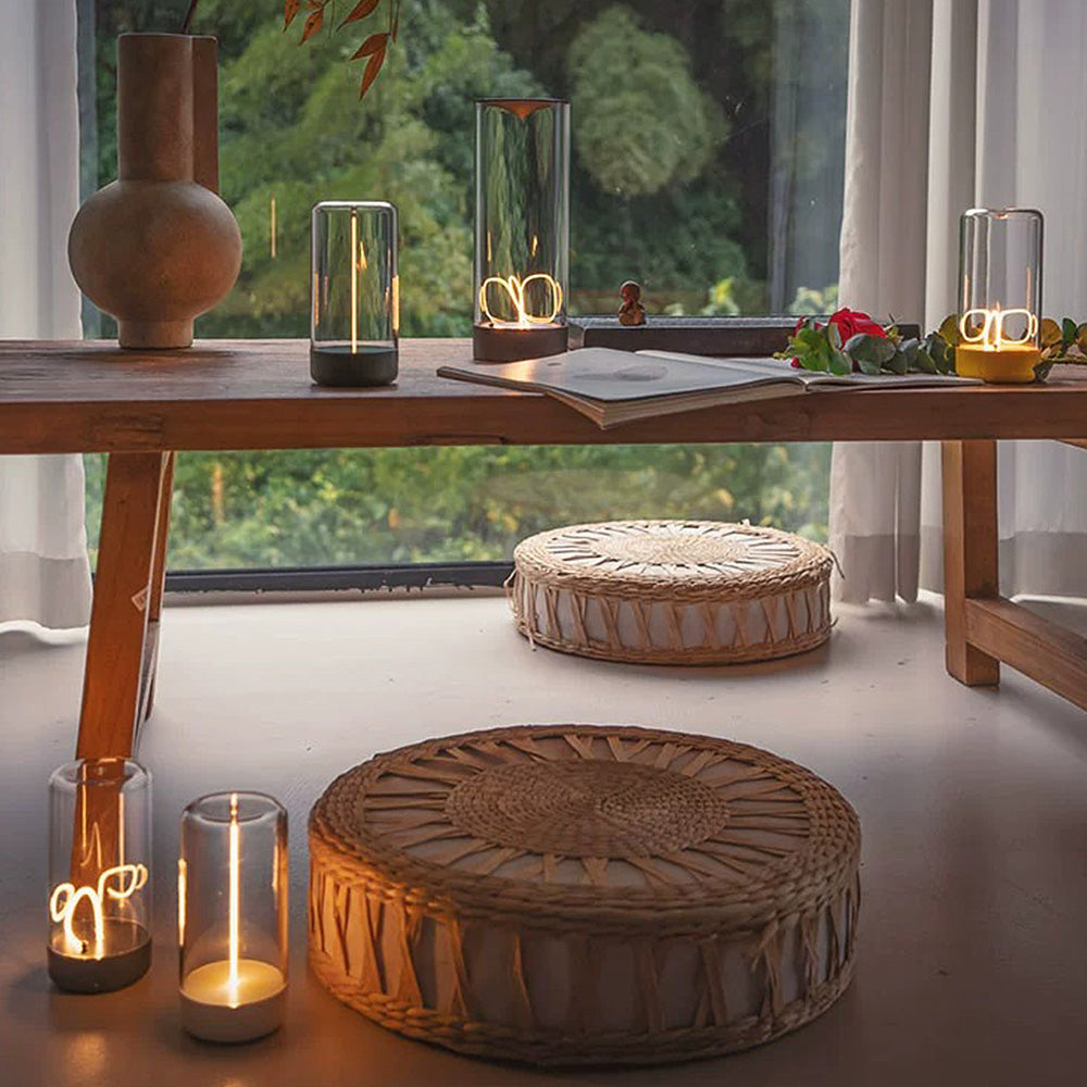 Lurevia | LED Tischlampe im Zylinderdesign