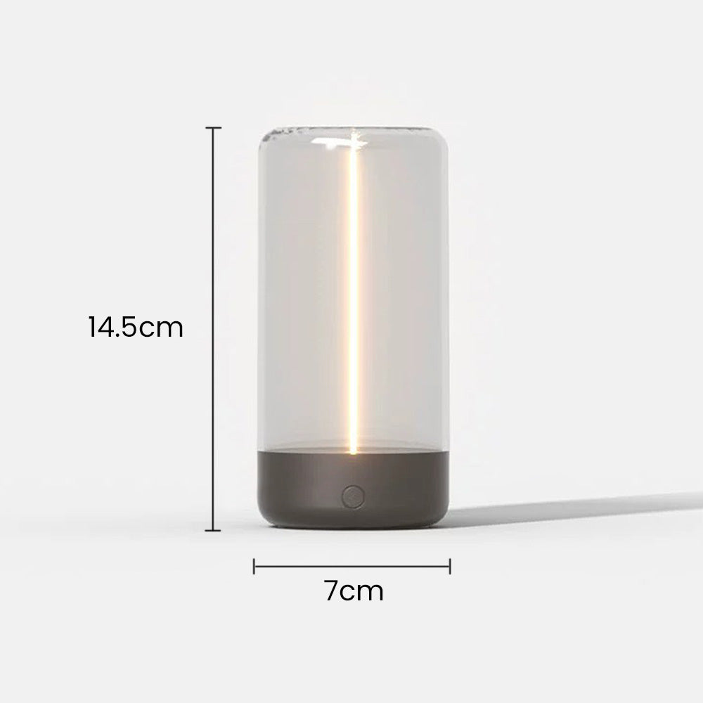 Lurevia | LED Tischlampe im Zylinderdesign