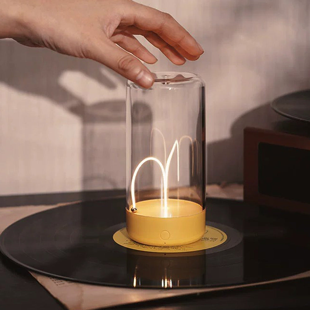 Lurevia | LED Tischlampe im Zylinderdesign