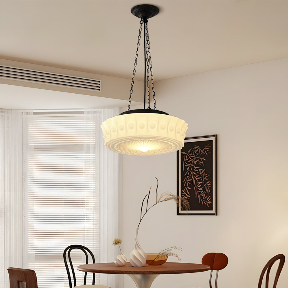 Veylora | Pendelleuchte mit Dekorativem Glas